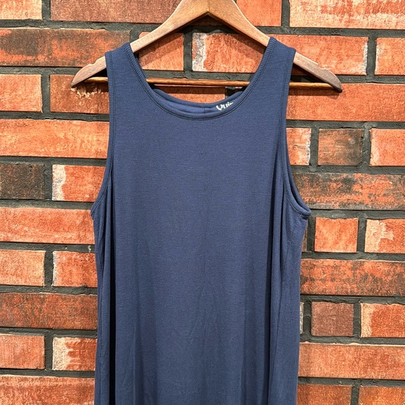 Quince Tencel Rib Knit Sleeveless Dress - Picture 7 of 13